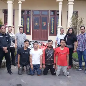 Viral di TikTok, 4 Preman Pemeras Supir Truk Diciduk