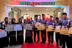 Aceh Peringkat Dua MTQ KORPRI VI di Sumbar