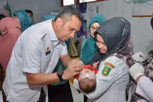 Warga Sabang Diajak Rutin Periksa Anak ke Posyandu