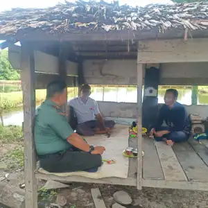 Dandim 0110 Abdya Sambangi Petani di Pesisir Lama Muda