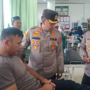 Dua Polisi di Bener Meriah Dibacok ODGJ