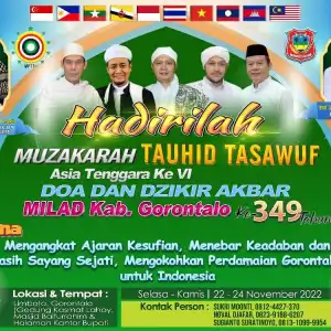 MPTT Asia Tenggara akan Gelar Muzakarah pada Milad ke 349 Gorontalo