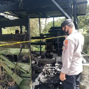 Gudang Penggiling Kopi di Bener Meriah Ludes Terbakar