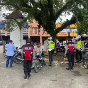 Cegah Kriminalitas, Polres Aceh Barat Gelar Patroli Rutin