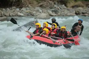 Kala Influencer Jelajah Pidie-Jajal Rafting Mane