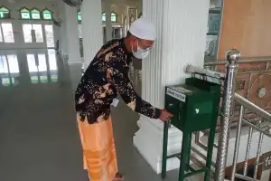 Kotak Amal Masjid AT-Taqwa Blangpidie Abdya Digasak Maling