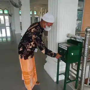 Kotak Amal Masjid AT-Taqwa Blangpidie Abdya Digasak Maling