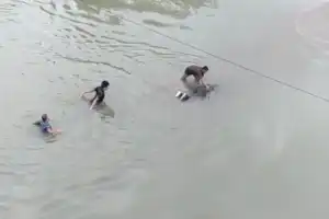 Mayat Tanpa Identitas Ditemukan Mengapung di Sungai Krueng Aceh