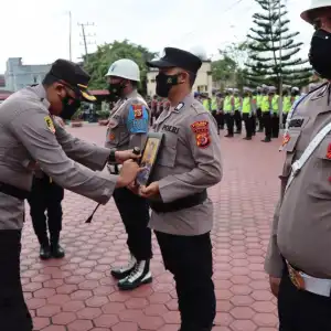 Terlibat Kasus Narkoba, Oknum Polisi di Langsa Dipecat Tidak Hormat