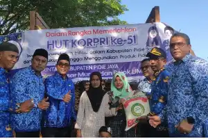 Hut Korpri ke-51, Pemkab Pidie Jaya Gelar Pasar Murah dan Pojok UMKM