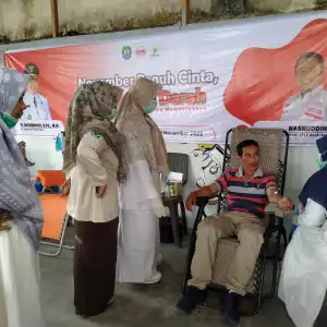 Wujud Kepedulian Bersama, BFLF Gelar Donor Darah di Abdya