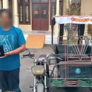 Tukang Becak di Langsa Diciduk Polisi Gegara Curi Hp
