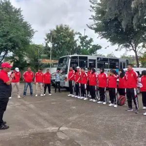 KONI Banda Aceh Lepas Atlet Taekwondo dan Wushu ke PORA Pidie