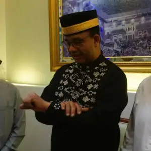 Ada Sosok Abu Doto saat Penyambutan Anies di MRB