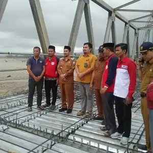 Pembangunan Jembatan Pedesi dan Mbarung di Agara Rampung Akhir Tahun
