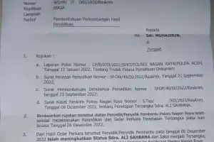 Diduga Gunakan Ijazah Palsu, Keuchik Ujong Fatihah Nagan Raya Ditetapkan Tersangka