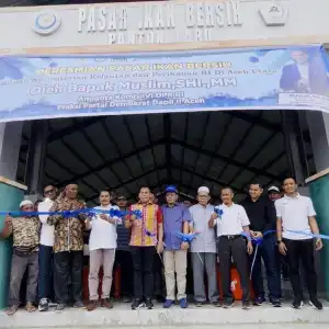KKP Bangun Pasar Ikan Bersih di Aceh Utara