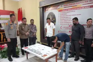 Polres Aceh Barat Buka Posko Laporan Rasuah