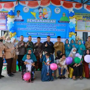 Aceh Barat Targetkan 41.356 Anak Bakal Ikut Imunisasi Polio