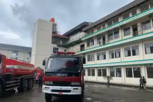 Diduga Korsleting Listrik, Kampus Abulyatama Terbakar