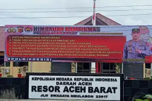 Kapolres Imbau Warga Aceh Barat Tak Berlebihan Sambut Tahun Baru
