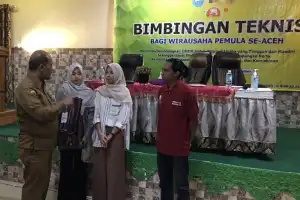 Dinas Koperasi dan UKM Latih Wirausaha Pemula se Aceh