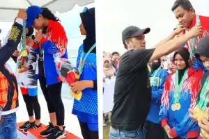 Atlet Sepatu Roda dan Panahan Sumbang Emas untuk Abdya di PORA Pidie