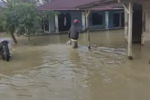 700 Rumah Warga di 2 Kecamatan Aceh Tamiang Terendam Banjir