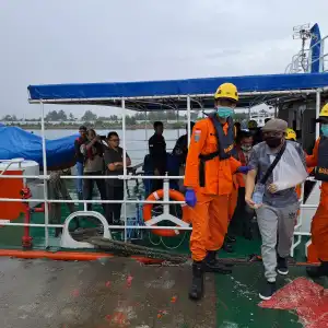 WNA Kru Kapal asal Liberia Dievakuasi ke RSUDZA