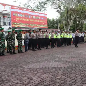 300 Personel Dikerahkan Amankan Nataru di Aceh Barat