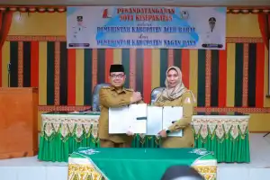 Aceh Barat-Nagan Raya Jalin Kerjasama Tekan laju Inflasi