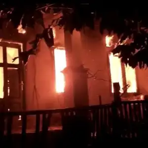 Ditinggal Pergi Hajatan, Satu Unit Rumah di Aceh Besar Ludes Terbakar