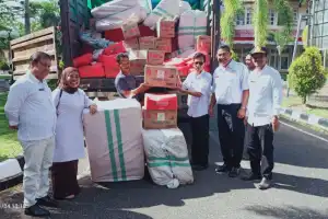 Pemkab Nagan Raya Terima Bantuan Tanggap Bencana dari Kemensos