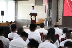 Pj Bupati Aceh Utara Minta Anggota PPK Jaga Netralitas Selama Bertugas