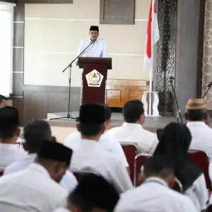 Pj Bupati Aceh Utara Minta Anggota PPK Jaga Netralitas Selama Bertugas
