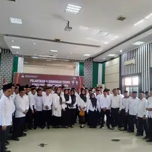 KIP Agara Lantik 80 Anggota PPK, Siap Sukses Pemilu 2024