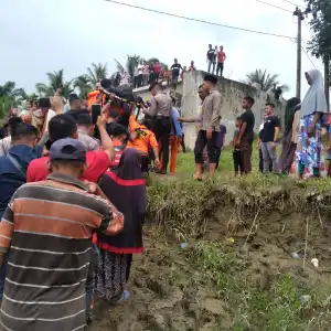Bocah Tenggelam di Krueng Keureuto Ditemukan Meninggal Dunia