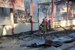 Kamar Siswi SMA Modal Bangsa Terbakar