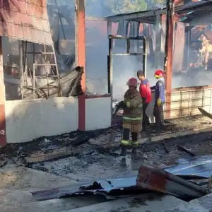 Kamar Siswi SMA Modal Bangsa Terbakar