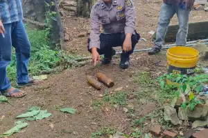 2 Mortir Diduga Peninggalan Belanda Ditemukan di Bener Meriah