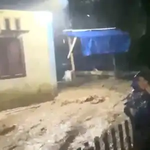 Dua Gampong di Tangse Banjir Usai Diguyur Hujan Deras