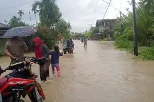 Sejumlah Kecamatan di Pidie Terendam Banjir