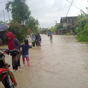 Sejumlah Kecamatan di Pidie Terendam Banjir