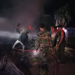 Satu Unit Rumah di Aceh Tenggara Ludes Terbakar