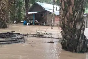 Debit Air Sungai Tamiang Bertambah, Masyarakat Diharapkan Waspada