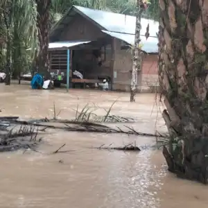 Debit Air Sungai Tamiang Bertambah, Masyarakat Diharapkan Waspada