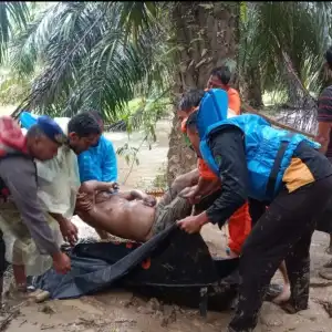 Warga Terseret Arus di Aceh Tamiang Ditemukan Meninggal Dunia