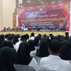 KIP Lantik 456 Anggota PPS di Aceh Barat Daya
