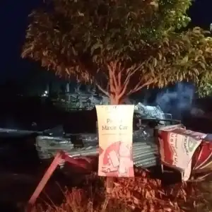 Empat Kios di Aceh Besar Ludes Terbakar Jelang Subuh