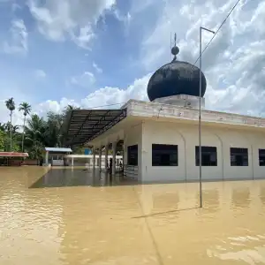 Tanggul Krueng Pase Jebol, 2 Desa di Aceh Utara Terendam Banjir